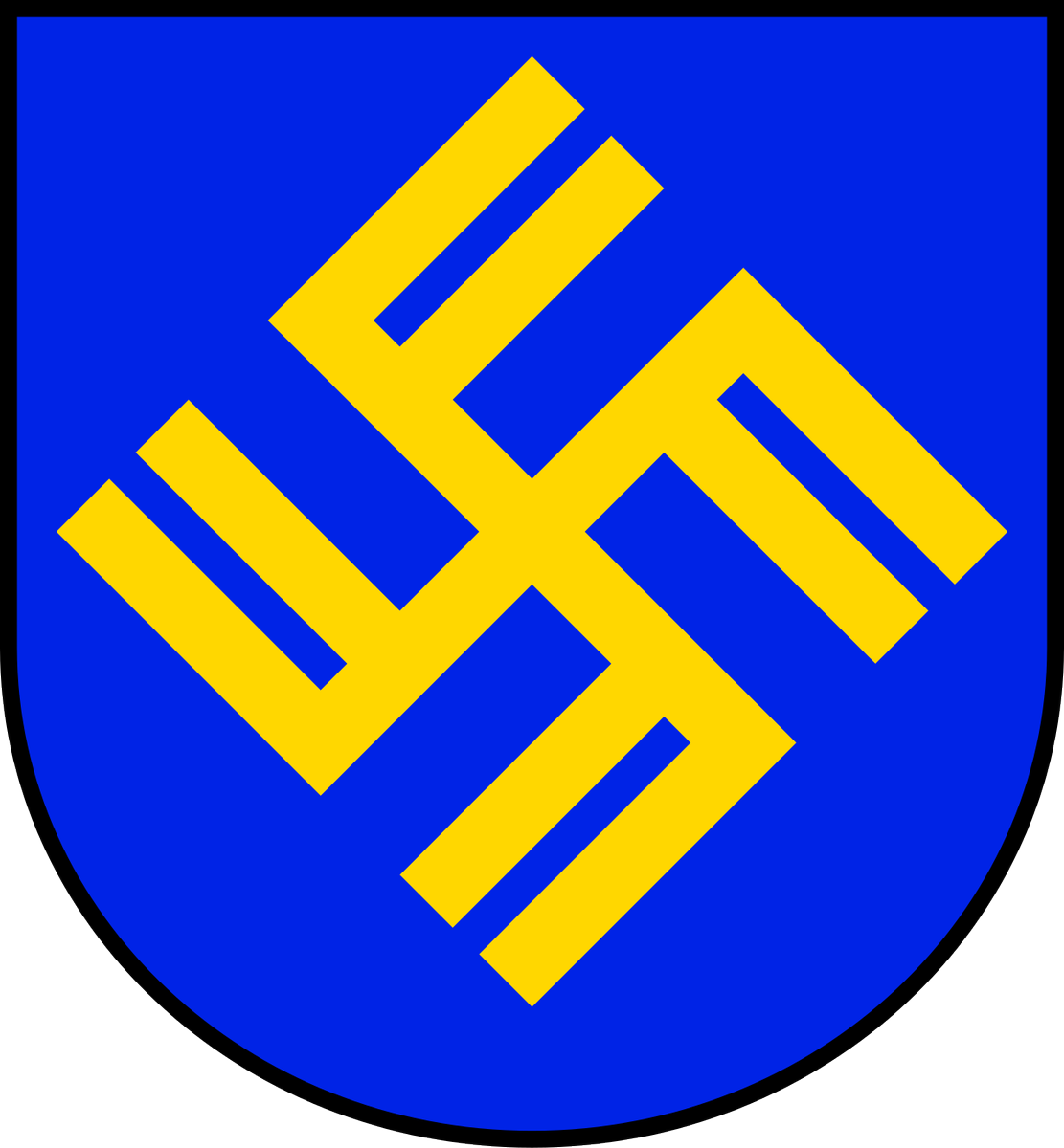 Polandcel1921's tweet image. Vase found near Łódź in 1936 (dated to II or III century BC) later became an inspiration for a new coat of arms during the German occupation of Łódź (then Litzmannstadt)