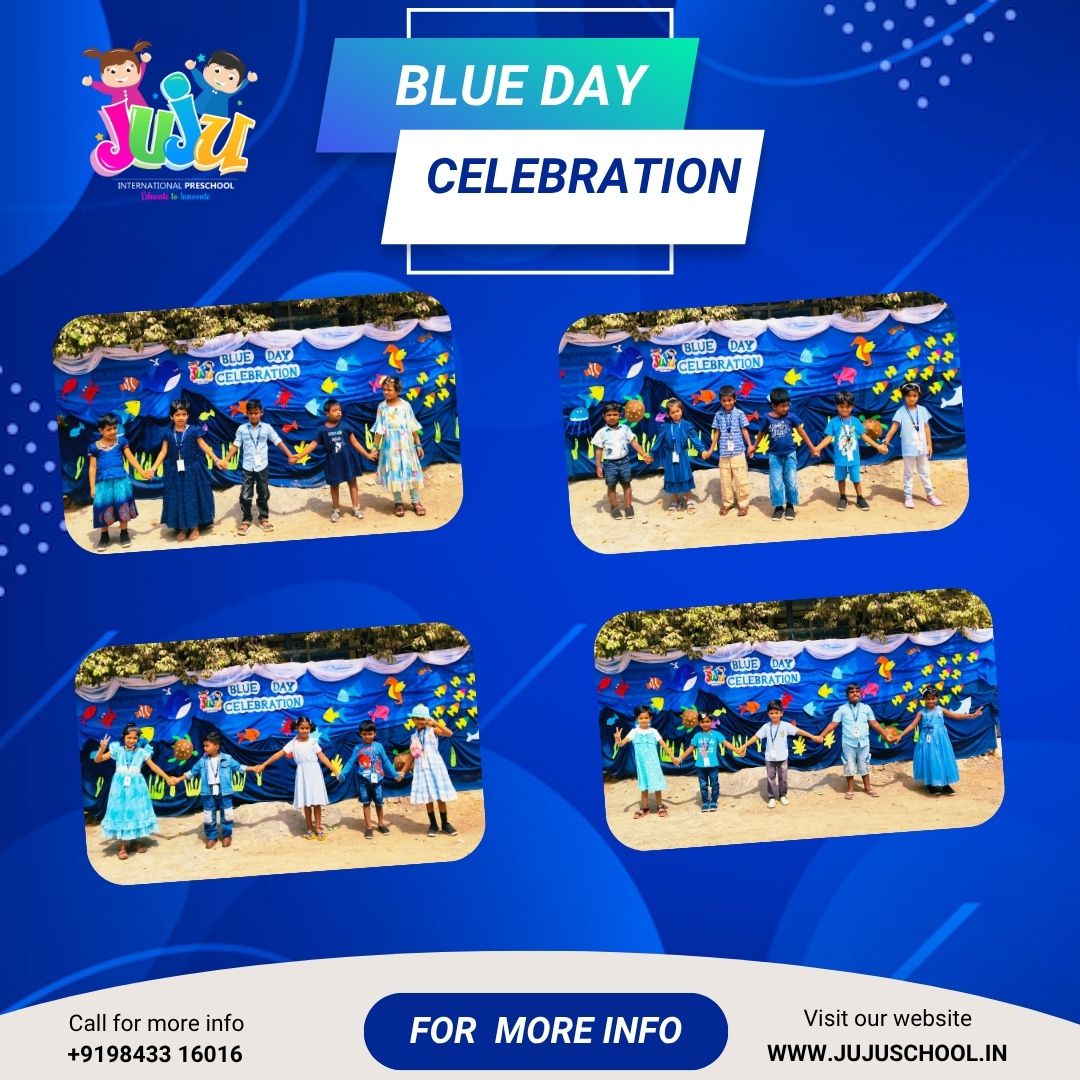 JujuPreschool's tweet image. 💙 Blue Day at Juju! 💙
Our tiny tots turned the school into a splash of blue today!#LittleLearners #ColorfulLearning #CalmAndConfident #BlueVibesOnly