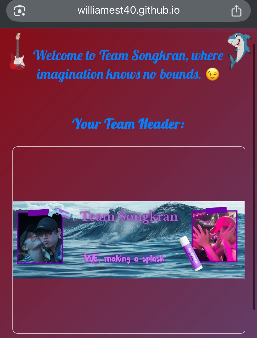 TasmiaWestie's tweet image. Team Songkran incoming 😘😘

@WETrendingTeam you made me choose the one question like YOU KNOW I COULDN’T function like a normal human being if I see them 😭😭😭

#HowToTrendWE #WilliamEst  #วิลเลี่ยมเอส