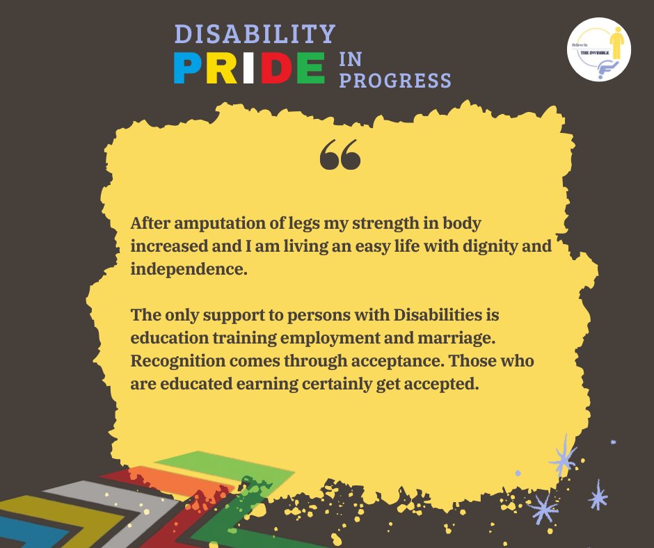Javed Ahmad Tak’s story is one of quiet power &amp; steady determination. From surviving a spinal cord injury to becoming a fierce #DisabilityRights advocate, he continues to challenge what support really means &amp; why #inclusion must go beyond charity.

#DisabilityPrideMonth #DEI