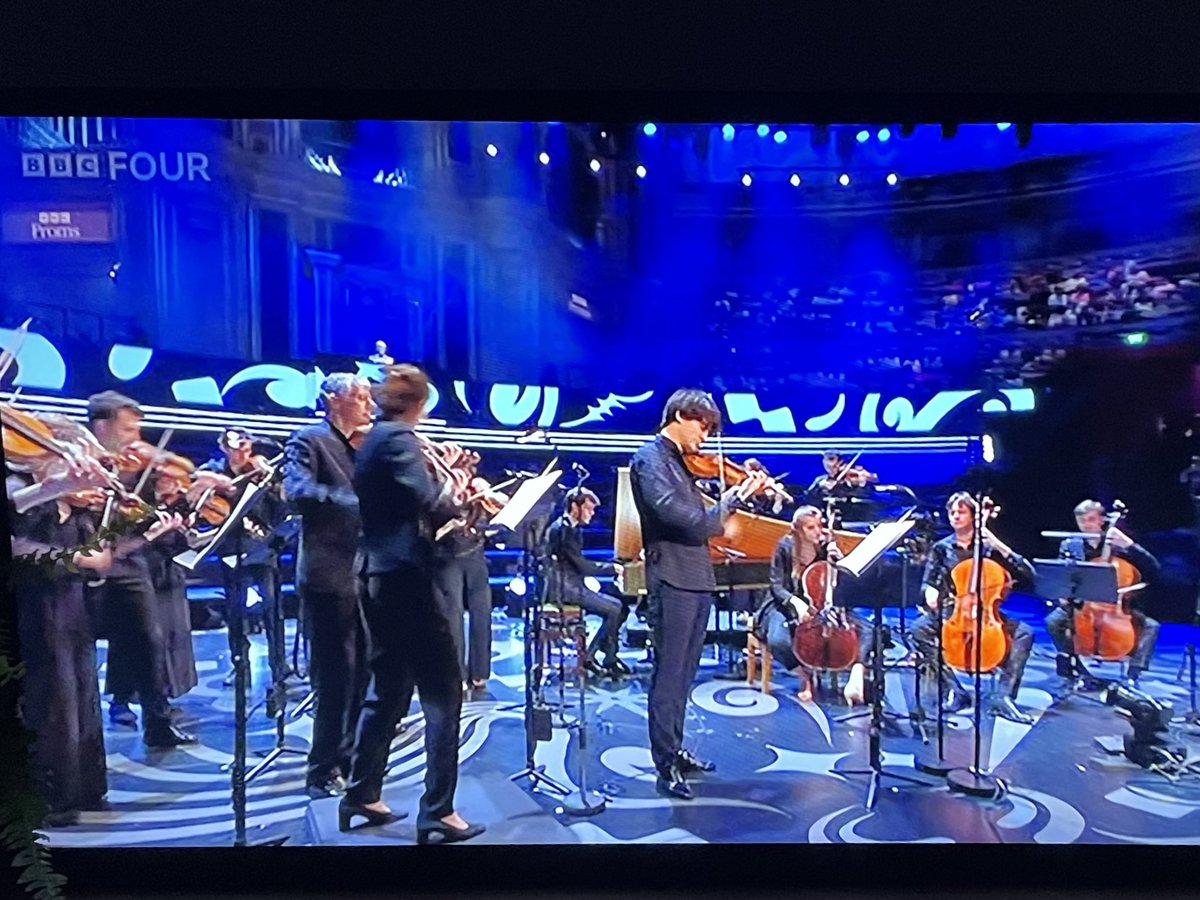 By chance I saw Le Consort perform ⁦<a href="/bbcproms/">BBC Proms</a>⁩ BBC4 last night. Vivaldi/Bach. Extraordinary energy and emotion with superb interaction. Thiotime Langlois de Swarte is a genius 🎻 &amp; his violin sound is like no other - utterly beautiful ❤️Catch them if you can.