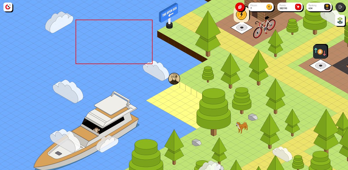 cryppinfluence's tweet image. I opened @anoma today and found out that the yacht with "The Open Sea" deck had changed location.
Does this mean anything?
(I marked the previous location in red)