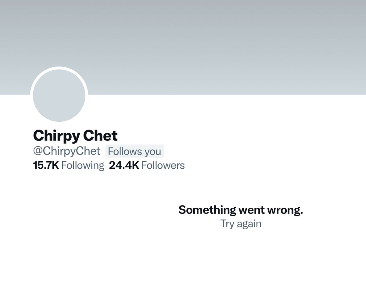 FreddySky's tweet image. Whatโs going on? First I noticed JPC and Now Chet! ๐ฑ๐ฑ
@chirpychet
@jpxan71