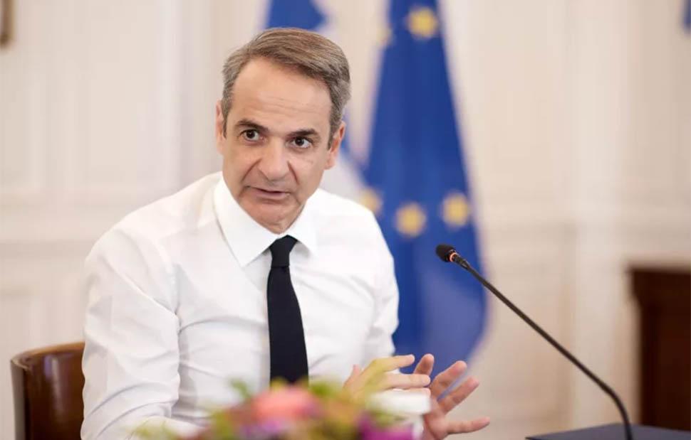 elenasagiadinou's tweet image. Ο πρωθυπουργός Κυριάκος Μητσοτάκης επισκέπτεται σήμερα (26/07) την Σκιάθο και την Αλόννησο. Φτάνοντας στην Σκιάθο σήμερα το πρωί θα προεδρεύσει σε σύσκεψη στο Δημαρχείο του νησιού όπου θα συζητηθούν τα έργα που βρίσκονται σε εξέλιξη στο νησί, ενώ στη συνέχεια θα επισκεφθεί το…