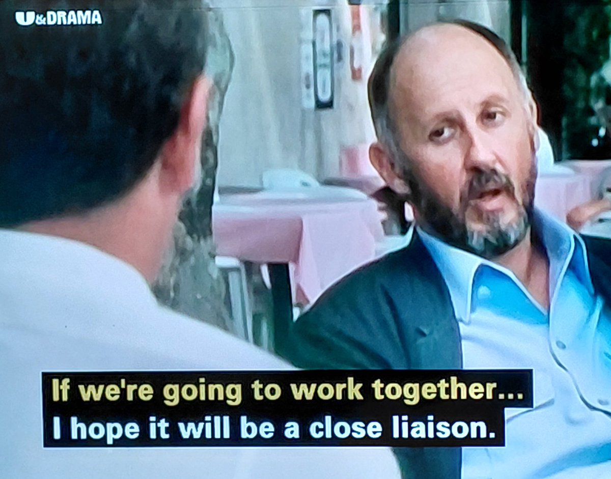 HXValley's tweet image. What with Mr Baxter from playing a French copper, the cultural appropriation on this episode of 'Bergerac' is off les charts.