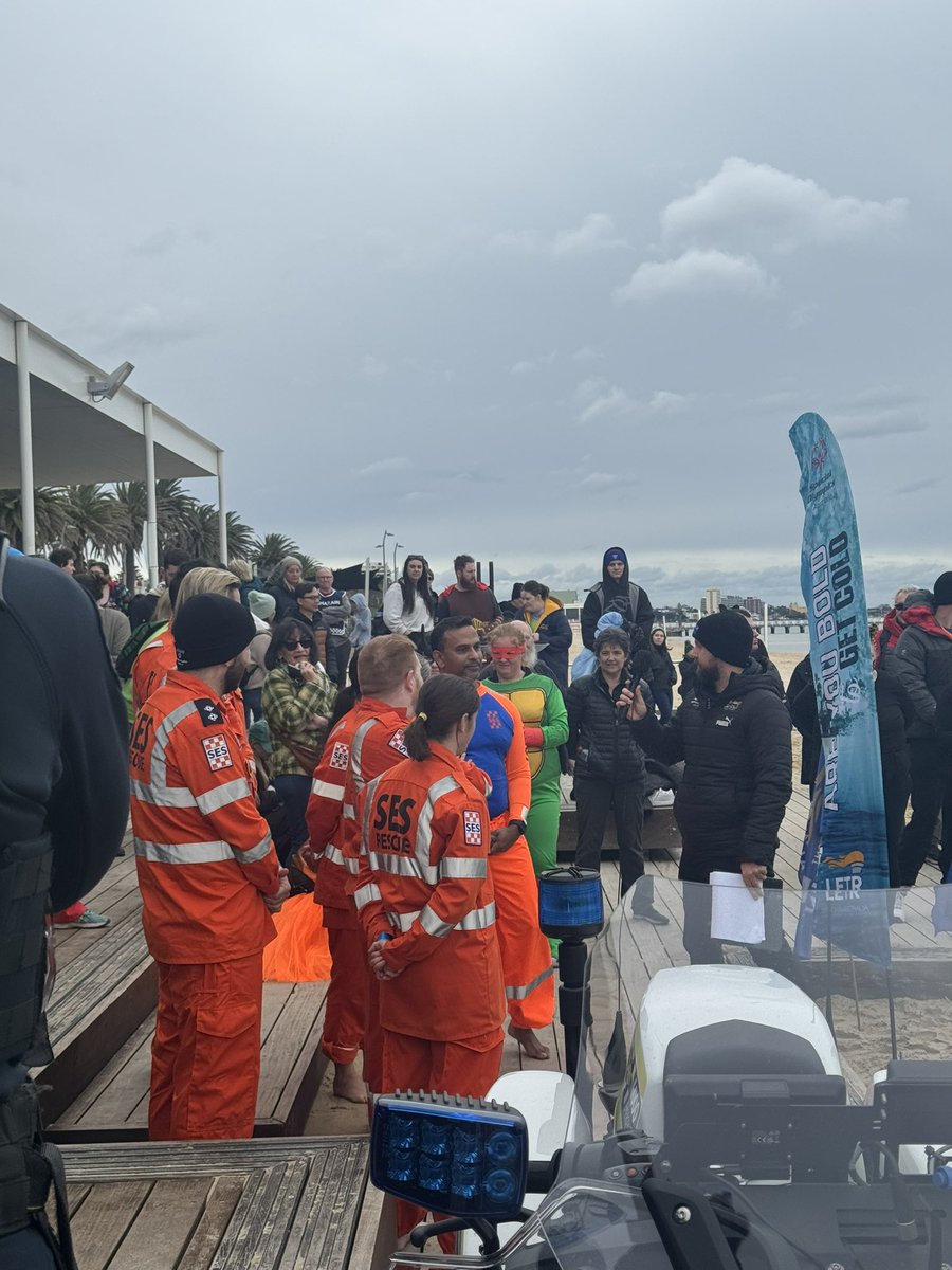 Nina Taylor MP (@ninataylormp) on Twitter photo A fantastic turnout at #SouthMelbourneLSC for the Law Enforcement Torch Run & #PolarPlunge - raising funds for <a href="/SpecialOlympics/">Special Olympics</a> Oz.
A/ Deputy Com’r Chris Gilbert APM, & Deputy Com’r Wendy Steendam AM APM plunged into the bay along with other <a href="/VictoriaPolice/">Victoria Police</a> & more.
#springst A fantastic turnout at #SouthMelbourneLSC for the Law Enforcement Torch Run & #PolarPlunge - raising funds for <a href="/SpecialOlympics/">Special Olympics</a> Oz.
A/ Deputy Com’r Chris Gilbert APM, & Deputy Com’r Wendy Steendam AM APM plunged into the bay along with other <a href="/VictoriaPolice/">Victoria Police</a> & more.
#springst