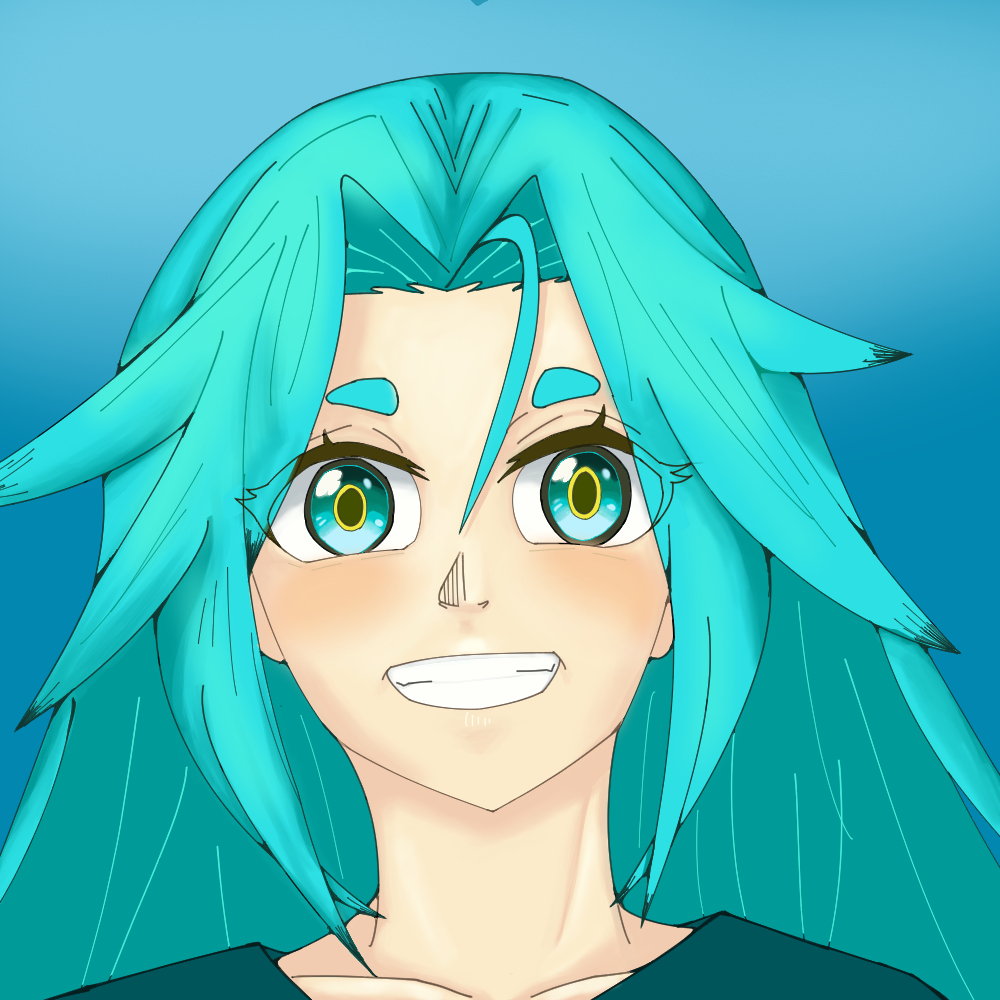 KattoZarate's tweet photo. Mostly did this one to force me draw anything, and cyan is one of my favorites among the top 10.
I don't dislike it but i think i could do better.

#tobeherox #tobeheroxanime #luckycyantobeherox #illustration #digitalart https://t.co/bDz068dZoM
