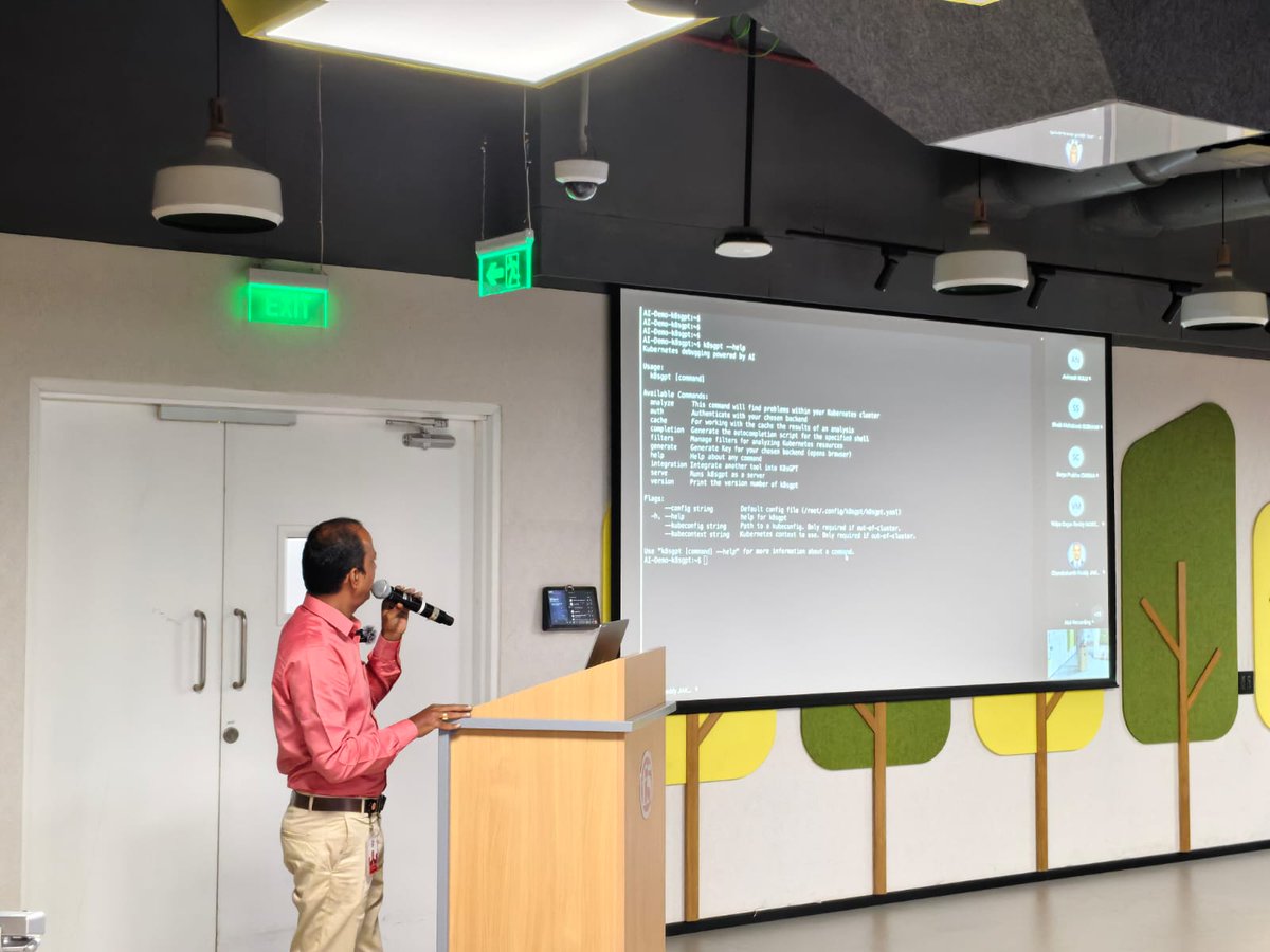 Final speaker Jakkidi Chandrakanth Reddy is diving into the world of AI and Kubernetes.

From predictive scaling to smarter infra — this one’s future-focused! 🤖☸️

<a href="/CloudNativeFdn/">CNCF</a> 

#CNCFHyderabad #CloudNative #Meetup #Hyderabad #Kubernetes #AI