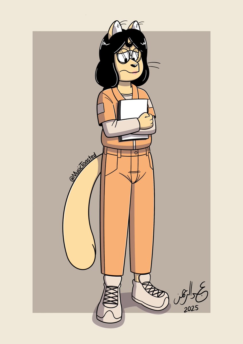 MusicToasted's tweet image. ArtFight 2025 Attack #3 - Tricia
Here’s my first revenge attack on #ArtFight. This one is for @panqu3ca_doce, featuring her cat character, Tricia!
#oc #art #artwork #digitalart #cat #caturday #anthro #fanart #cartoon #smallartist #ArtistOnTwitter #CatsOfTwitter