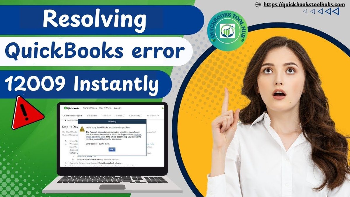 fanning99196's tweet image. Fix QuickBooks Error 12009 instantly! 🔧 
Learn the easiest ways to troubleshoot this issue today. 
👉quickbookstoolhubs.com
#QuickBooksError12009 #QuickBooksSupport #FixQuickBooks