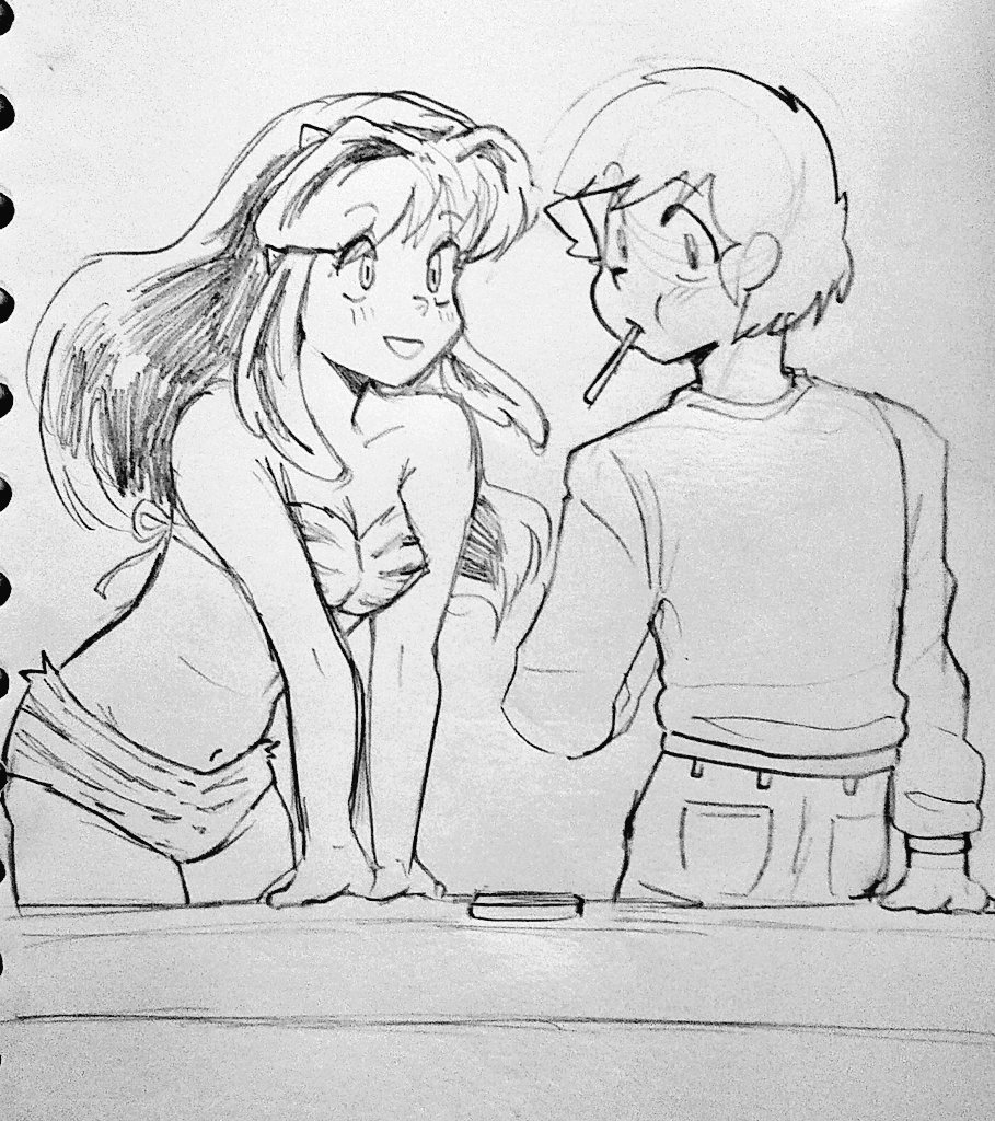 YostUh's tweet image. Them ❤️❤️❤️
#uruseiyatsura