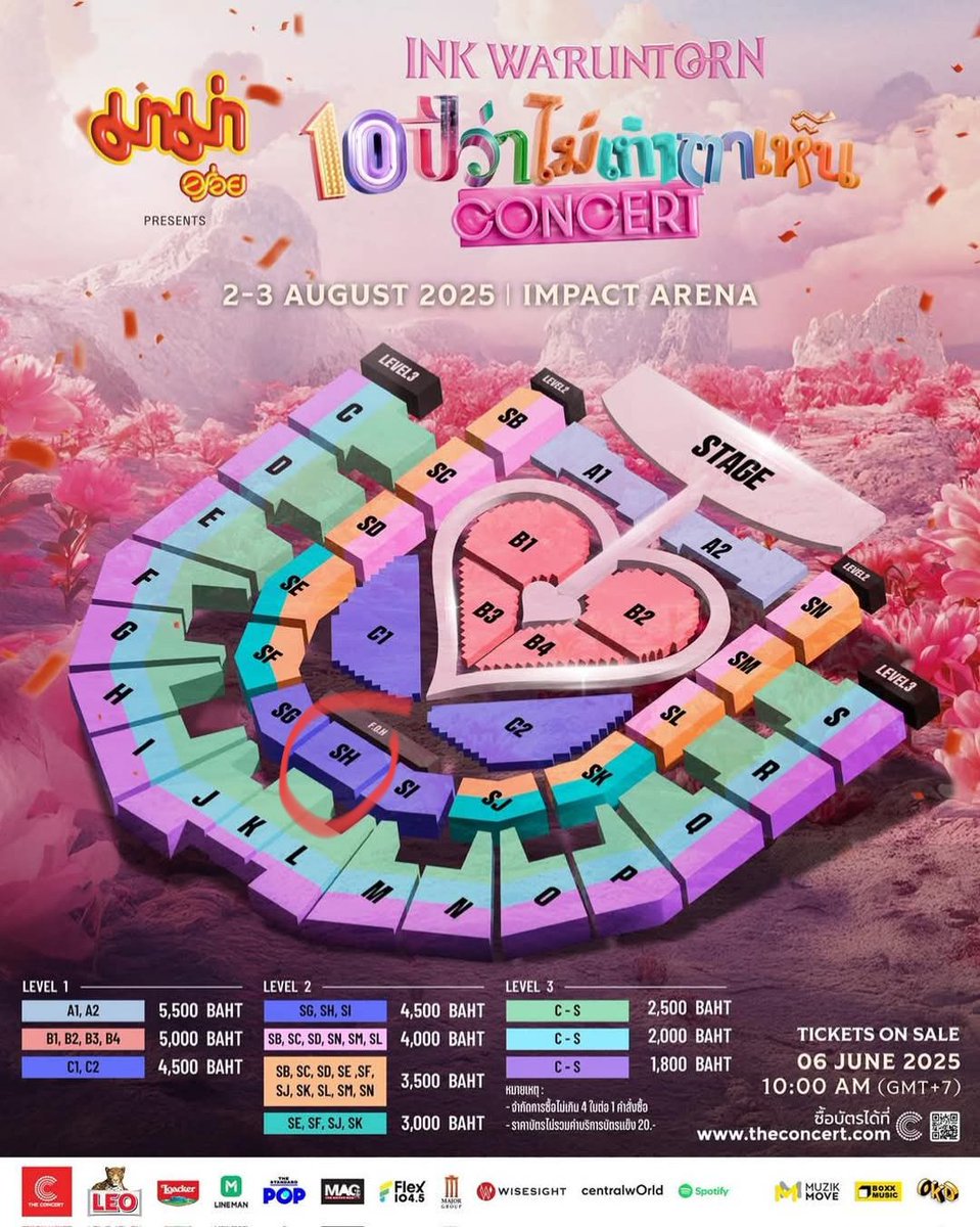 Napaspornplaa's tweet image. 📢 WTS extra ticket กดมาเกิน 😅
วันที่ 2 สิงหาคม นี้ ที่ IMPACT ARENA 
Zone SH ปล่อย 1 ที่ถ้วนคับ 
ราคา 3,999 บาทถ้วนจ้า ต่อรองมาได้
พร้อมส่ง นัดเจอ คอล ได้หมดจ้า 🤗

#InkWaruntornสิบปีว่าไม่เท่าตาเห็นConcert #InkWaruntorn
#TheConcertApplication