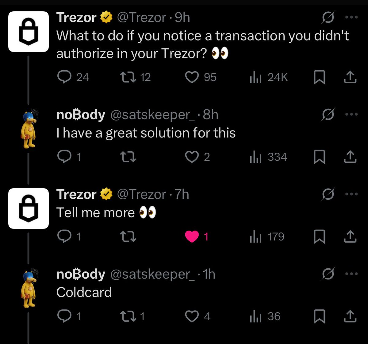 satskeeper_'s tweet image. I should probably retire from shitposting after this one 😅
Noh… i don’t think i will