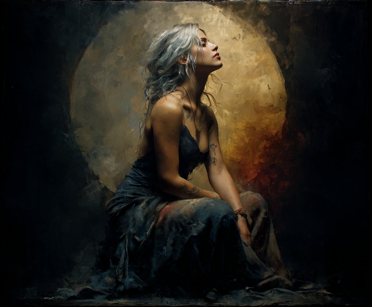 AzaRagmor's tweet image. The Moon rules over emotions, dreams, and the subconscious - the realm beyond reason, yet the force that guides us when reason falls silent.
Good Night