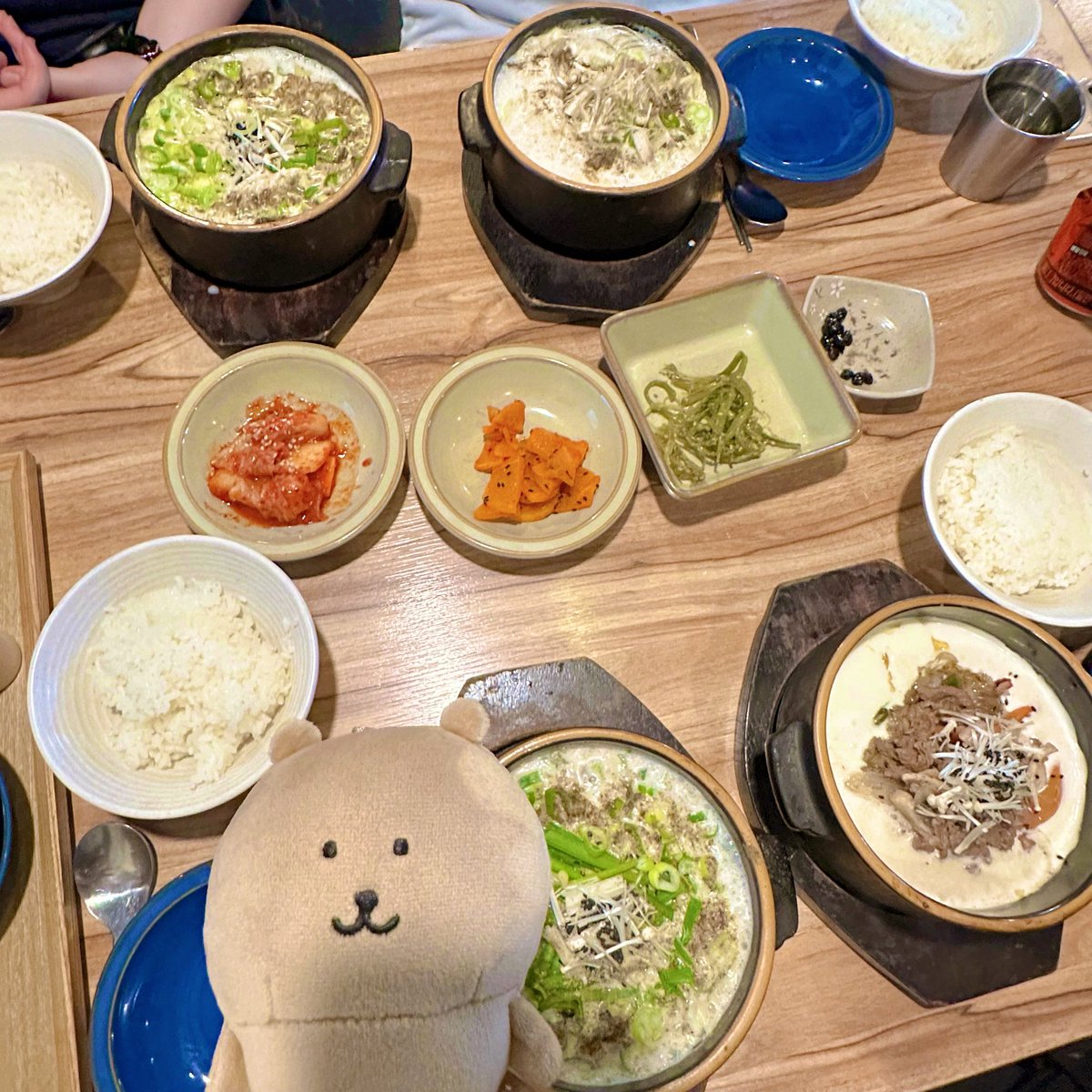 tsukkomi_bear's tweet image. 크림순대국밥