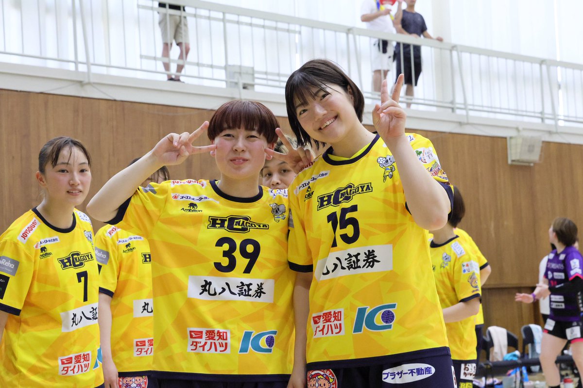HC_nagoya's tweet photo. 🐨𝑬𝑽𝑬𝑵𝑻 𝑷𝑯𝑶𝑻𝑶💛

試合後のピース✌️✨

🏆#東海ダービー2025
🗓️7/19土
🆚三重バイオレットアイリス https://t.co/jTneoecrdL