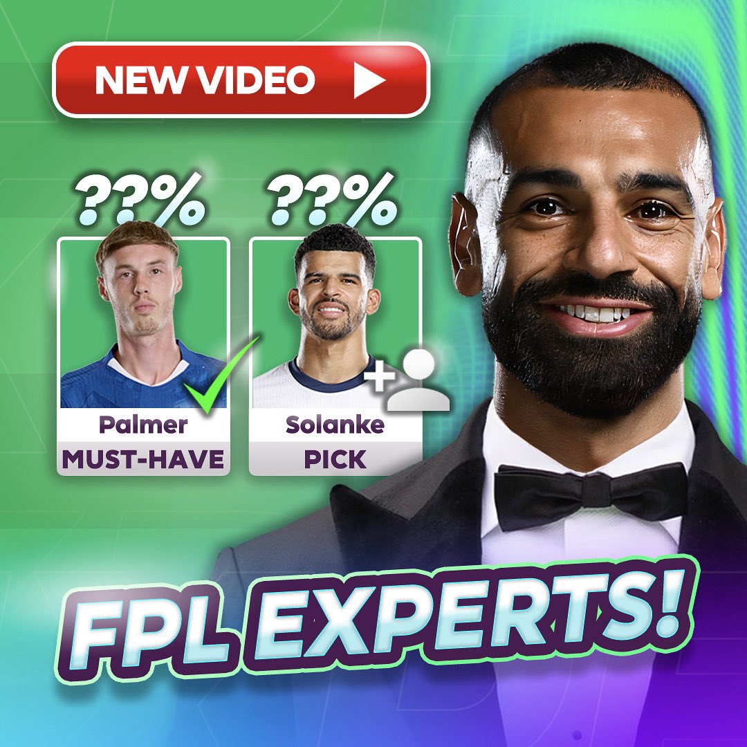 HollyShand's tweet image. 📽️ Here's a roundup of my YouTube #FPL content from this week!
🧱 My First Draft
📸 Experts Shortlist
Subscribe 👉 youtube.com/HollyShand?sub…
