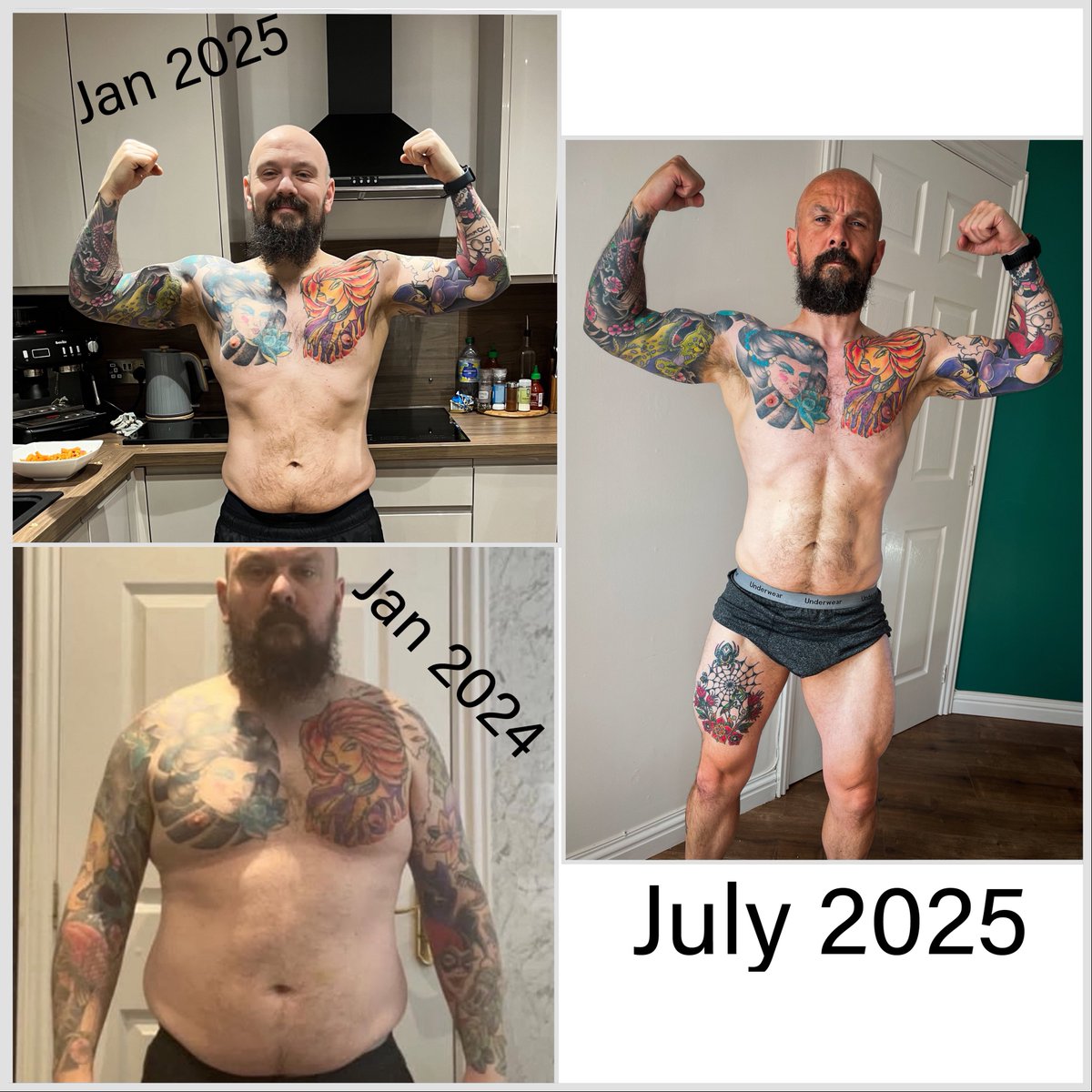 MattDoogue's tweet image. Crazy what you can do in 1.5 years isn’t it.
Best shape of my life at 40 years old.
It’s never too late to make the changes you want to make, believe me.