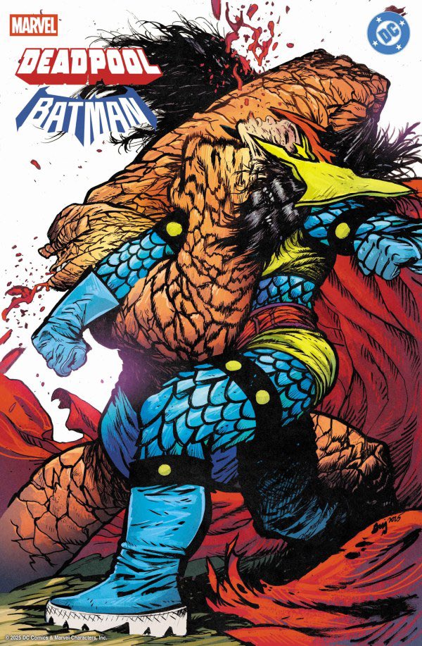 The Thing vs Big Barda by DANIEL WARREN JOHNSON 🔥🔥🔥🔥