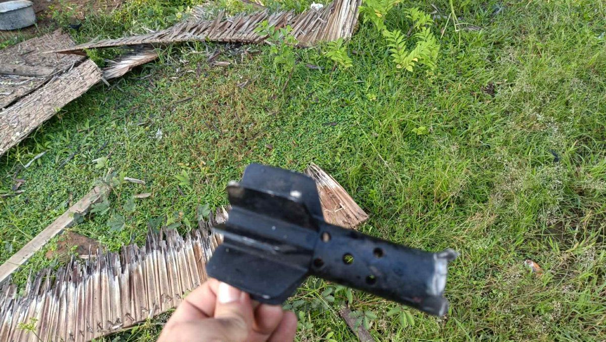 IrrawaddyNews's tweet image. A junta drone on Zarap Seik village in Palaw Township, Tanintharyi Region, killed one civilian on Friday. Artillery fire targeted rescue efforts, killing nine more civilians, according to Myeik People’s Defense Force.
Photo: Myeik PDF
#WhatsHappeningInMyanmar