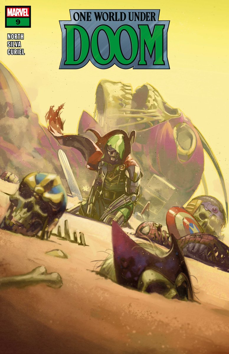 BuzzComics's tweet image. La fin du règne de Doom est prévue pour novembre avec One World Under Doom #9 mais cela veut aussi dire qu'un nouveau Sorcier Suprême sera nommé : la succession débute en décembre.
Faites vos jeux!
#SDDCC #Doom #OneWorldUnderDoom
buzzcomics.net/showpost.php?p…