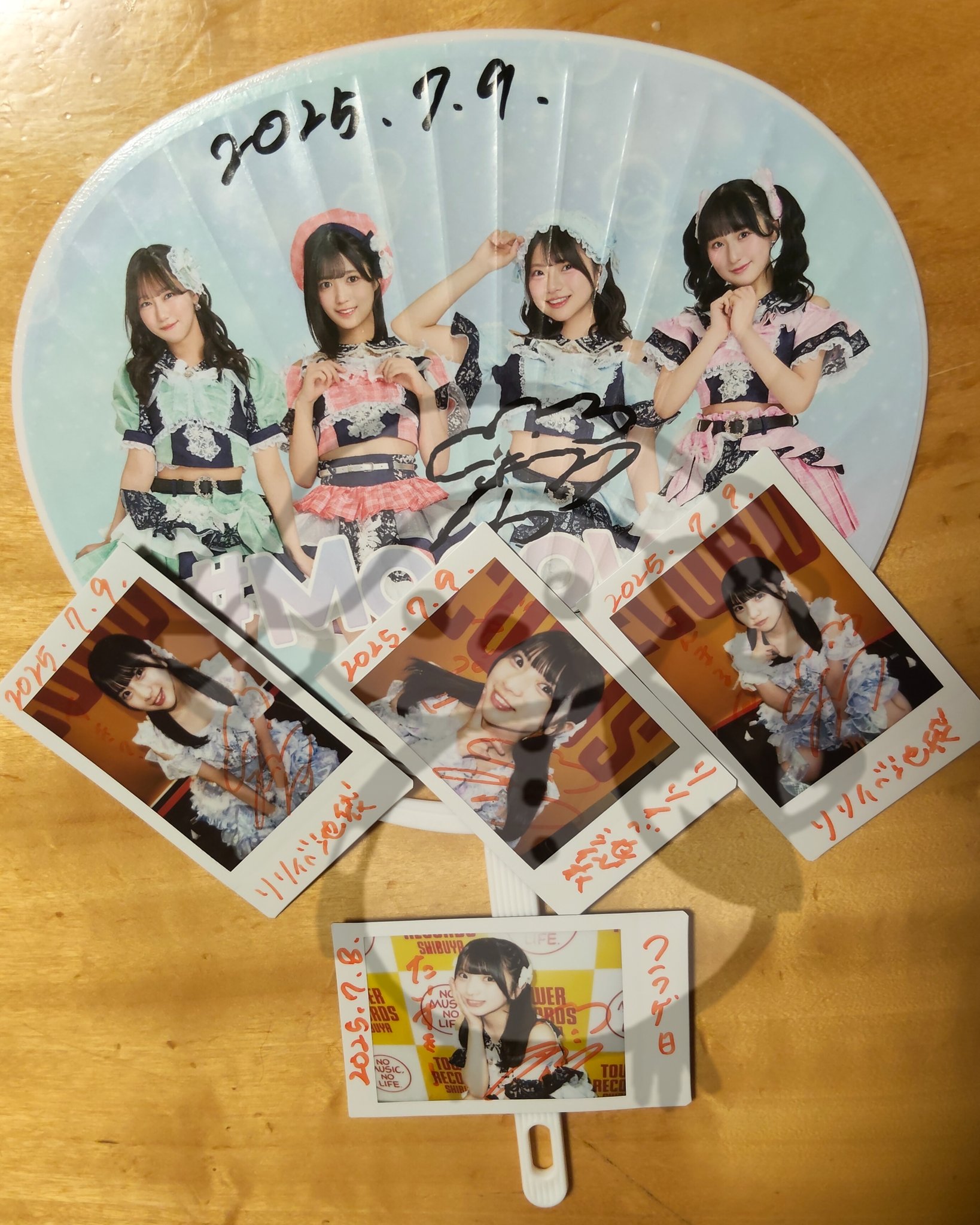 QWER KCON 2025 タワレコ 限定 特典 チェキ ヒナ QWER KCON 2025 タワレコ 限定 特典 チェキ チョダン - メルカリ