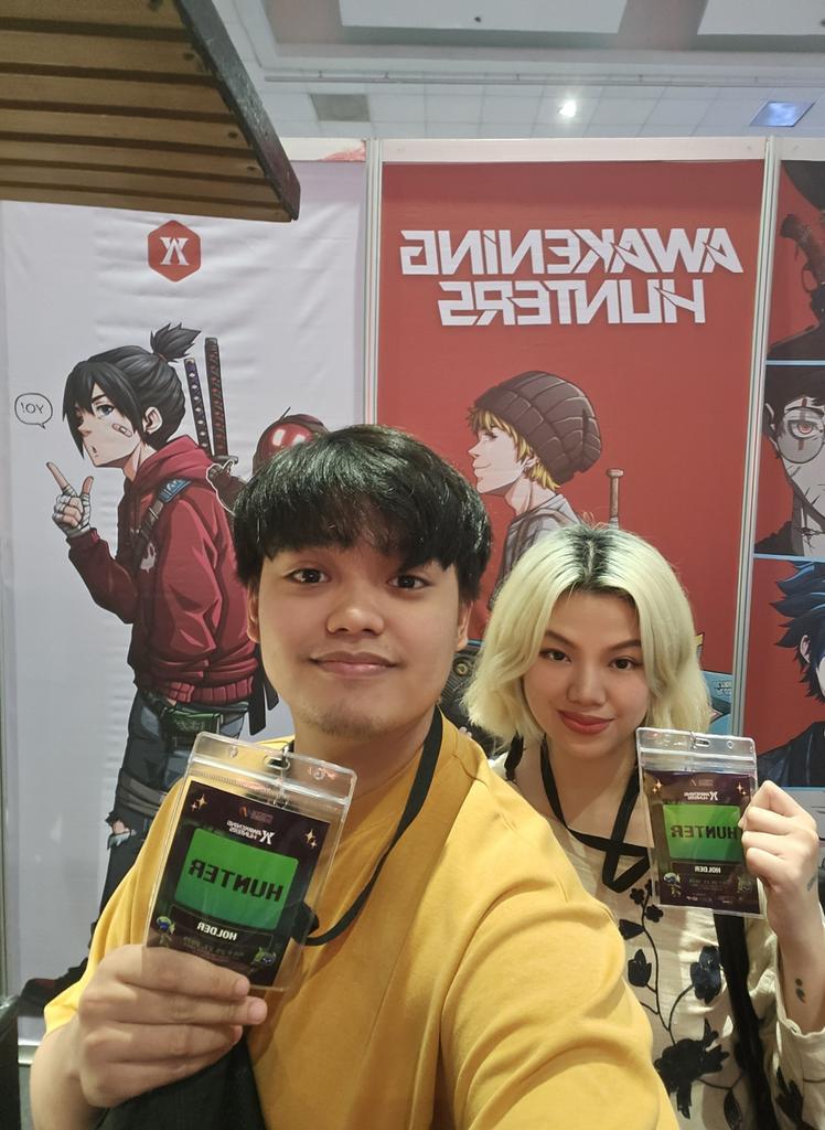 kranosija's tweet image. Yaaaaaay! VIP Hunter experience here at PGDX with @AwakenHunterNFT ♡
Thanks @daryl24_eth, @0xxNathan, and the rest of the team 🙆♀️