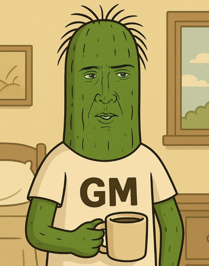 Picolas_Caged's tweet image. GM ☕️ you beautiful people