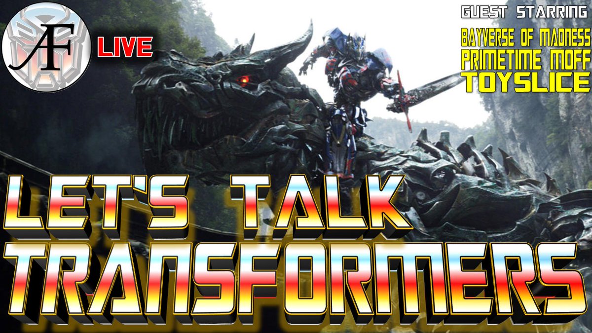 ArrowFyre (@arrowfyre) on Twitter photo Join us LIVE 8pm BST along with <a href="/PrimeTimeMoff/">PrimeTime Moff</a>, Bayverse of Madness & Toyslice as we talk all news, views and reviews of #Transformers
Link here: youtube.com/live/bt_1yfsnB… Join us LIVE 8pm BST along with <a href="/PrimeTimeMoff/">PrimeTime Moff</a>, Bayverse of Madness & Toyslice as we talk all news, views and reviews of #Transformers
Link here: youtube.com/live/bt_1yfsnB…