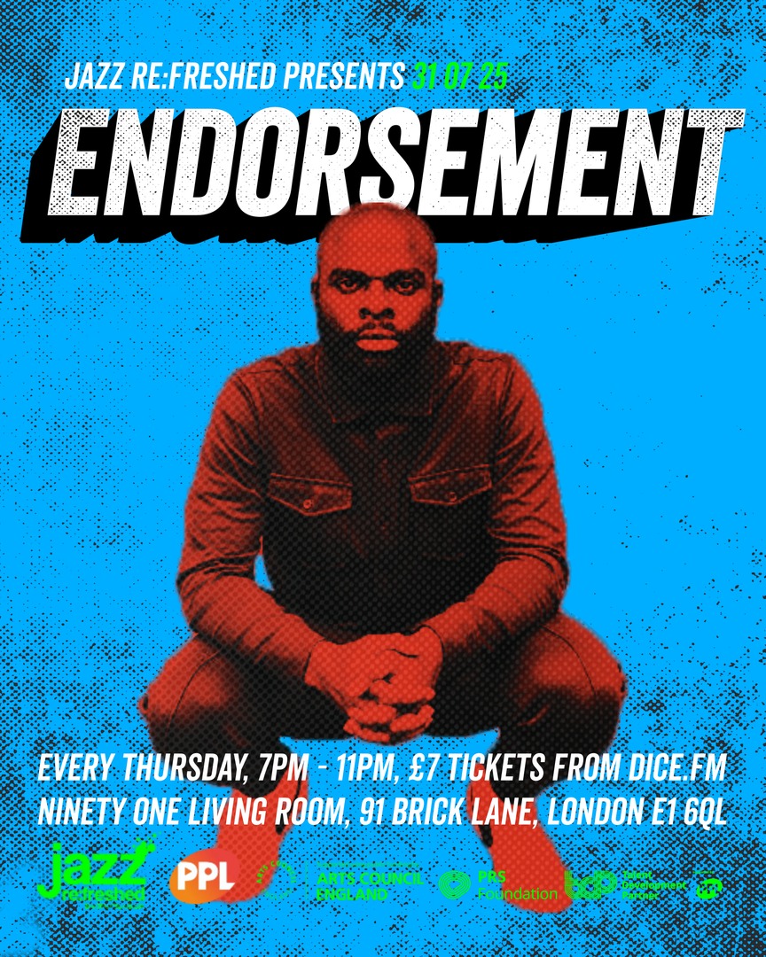 jazz re:freshed (@jazzrefreshed) on Twitter photo NEXT WEEK Akil Henry debuts ENDORSEMENT 🚀
A nod to the forefather of gospel, Thomas Dorsey, blending together jazz with R’n’B, contemporary and traditional gospel
TICKETS: heyor.ca/euufRr
<a href="/91livingroom/">Ninety One</a> <a href="/PPLUK/">PPL</a> <a href="/PRSFoundation/">PRS Foundation</a> <a href="/ace_national/">Arts Council England</a>
#jazzrefreshed #fundedbyprsf NEXT WEEK Akil Henry debuts ENDORSEMENT 🚀
A nod to the forefather of gospel, Thomas Dorsey, blending together jazz with R’n’B, contemporary and traditional gospel
TICKETS: heyor.ca/euufRr
<a href="/91livingroom/">Ninety One</a> <a href="/PPLUK/">PPL</a> <a href="/PRSFoundation/">PRS Foundation</a> <a href="/ace_national/">Arts Council England</a>
#jazzrefreshed #fundedbyprsf
