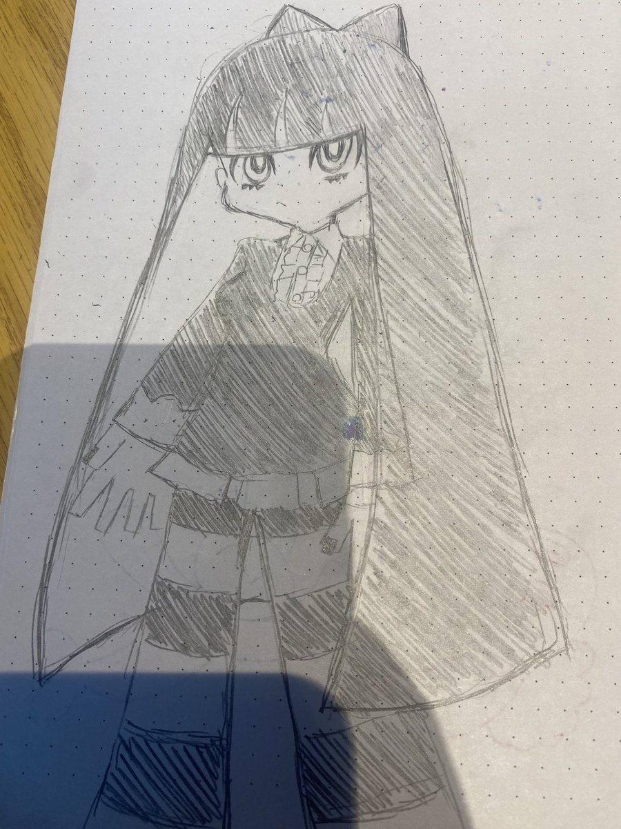 05a_kuro's tweet image. ストッキングスケッチ①