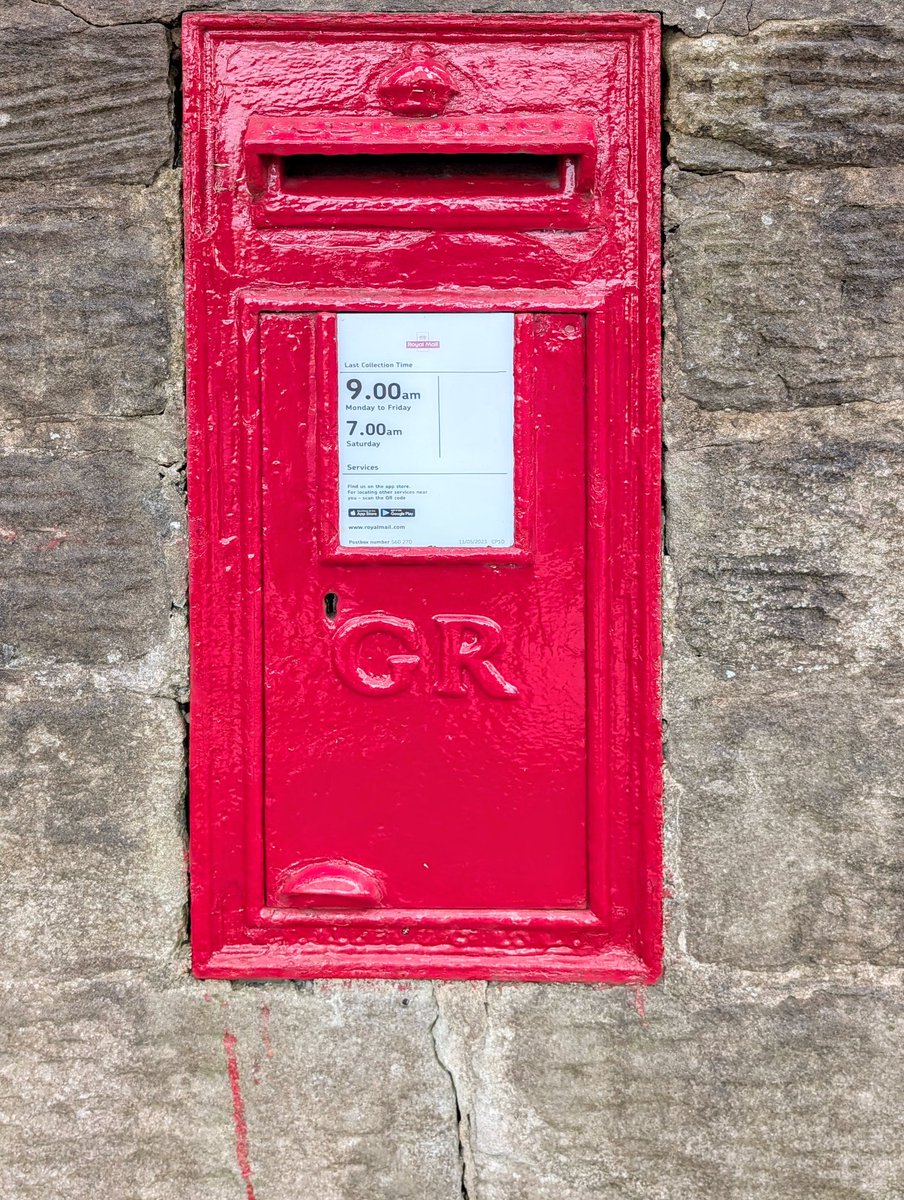 tismenic70's tweet image. #PostboxSaturday
George V 1910-36
Wall postbox 📮