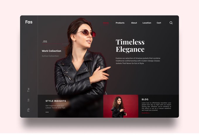 Here’s a homepage I designed for fashion industries. It’s clean, modern, and fully responsive. What do you think?"

#WebDesignPortfolio #HomepageDesign #ClientWork  #FashionWebsite