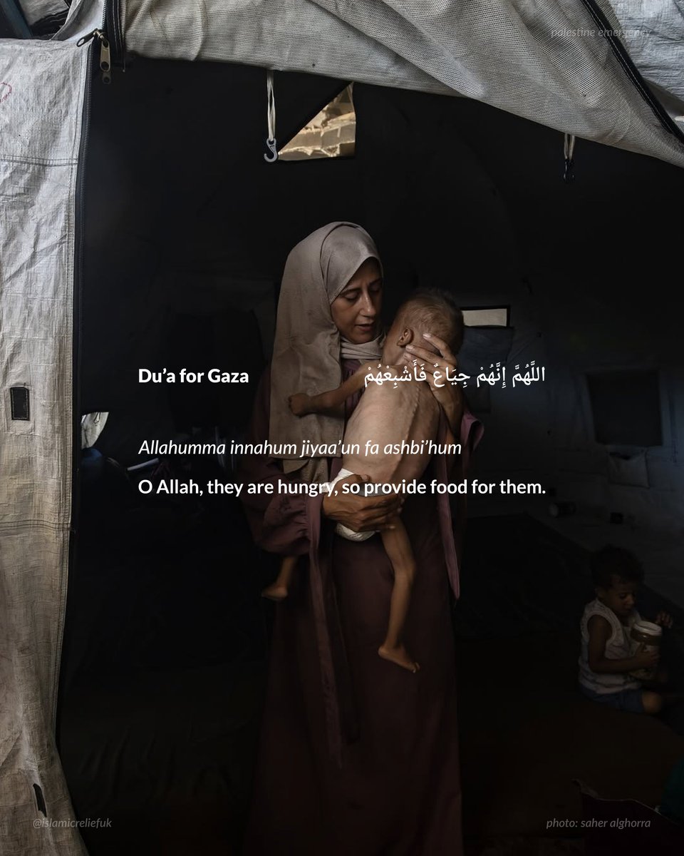 IslamicReliefUK's tweet image. 🤲🏽 Ameen ya rab.

#Gaza #Palestine