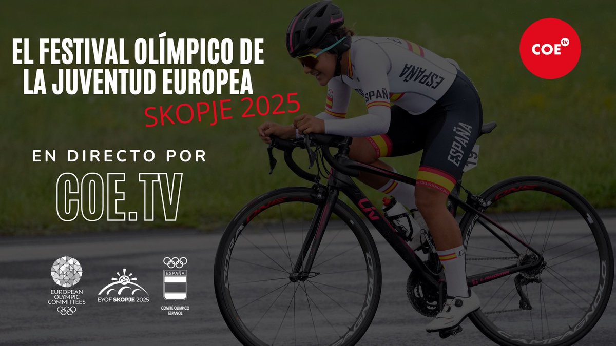 COE_es's tweet image. 📺 Último día de competición en @skopje2025.
🥋Judo
🏃🏼Atletismo
🤾🏼Balonmano
🏀Baloncesto
¡Vamos a por las últimas medallas!