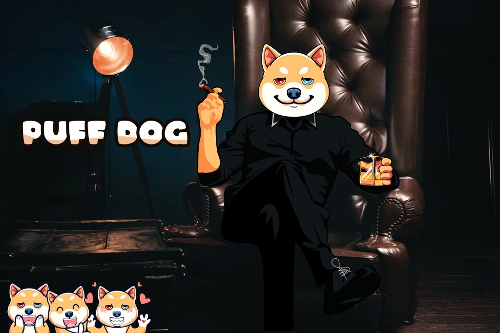 PuffDogCoin's tweet image. Do I get GM?