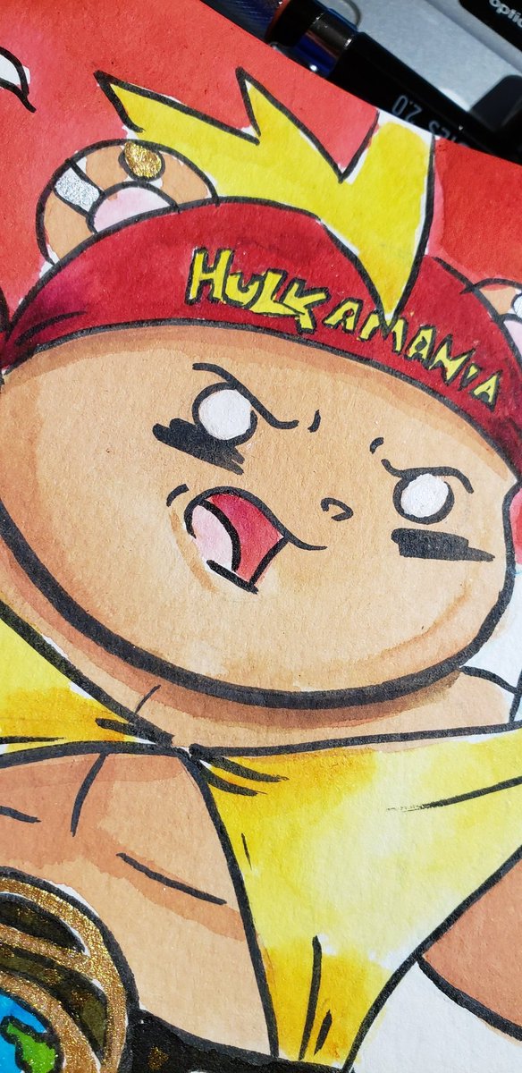 chibicelina's tweet image. PUNK BEAR FRIDAYS tribute to HULK HOGAN. m.tapas.io/episode/3608063
