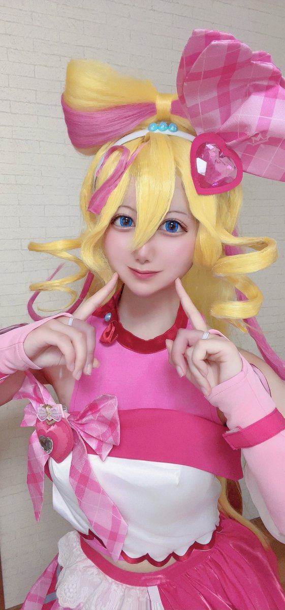 outu_mha's tweet image. cosplay キュアアイドル💘💘
