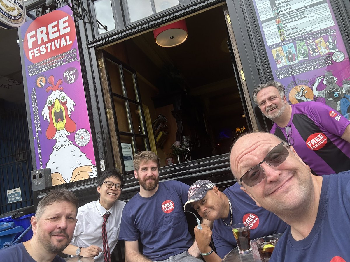 FreeFringeFest (@freefringefest) on Twitter photo And the 2025 <a href="/edfringe/">Edinburgh Festival Fringe</a> venue setup has begun for Free Fringe Fest!
Brass Monkey is now looking very festive, and the rest of the venues across #Edinburgh will be soon too!
Shows start next Thursday - freefestival.co.uk #edfringe #fringefestival And the 2025 <a href="/edfringe/">Edinburgh Festival Fringe</a> venue setup has begun for Free Fringe Fest!
Brass Monkey is now looking very festive, and the rest of the venues across #Edinburgh will be soon too!
Shows start next Thursday - freefestival.co.uk #edfringe #fringefestival