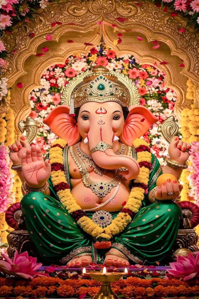 हमारे भाग्य में सब कुछ है जितना मेहनत करोगे उतना देखोगे।

जय श्री गणेश विघ्नहर्ता!!