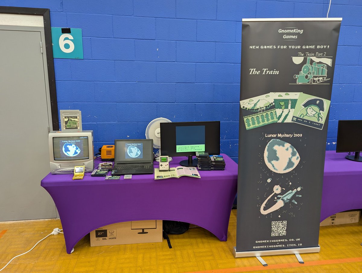 GnomeKingGames's tweet image. Join me today and tomorrow at #NottsVGE! Hope to see you here!