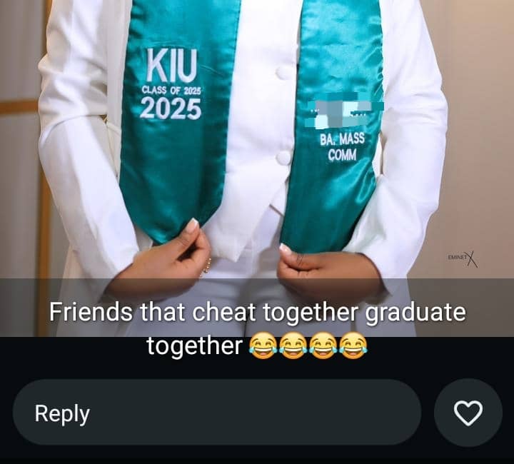 parrotsug's tweet image. Is this the Quality Assurance @kiuvarsity is boasting of passing out today?
#kiu31stgrad
#KIUAt25
