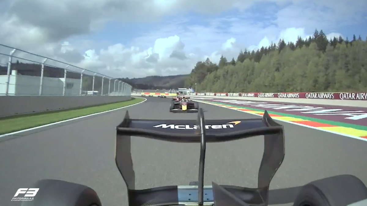 Formula3's tweet image. LAP 9/12
Tsolov and Camara are moving through the field! ⬆️
TSO - P5
CAM - P6
#F3 #BelgianGP