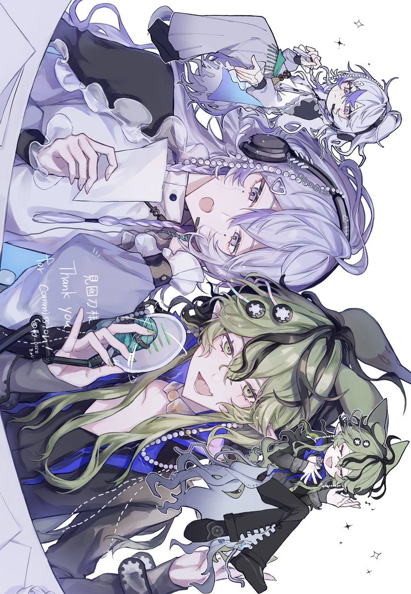 wg_0150's tweet image. #skeb
thankyou for commission！！