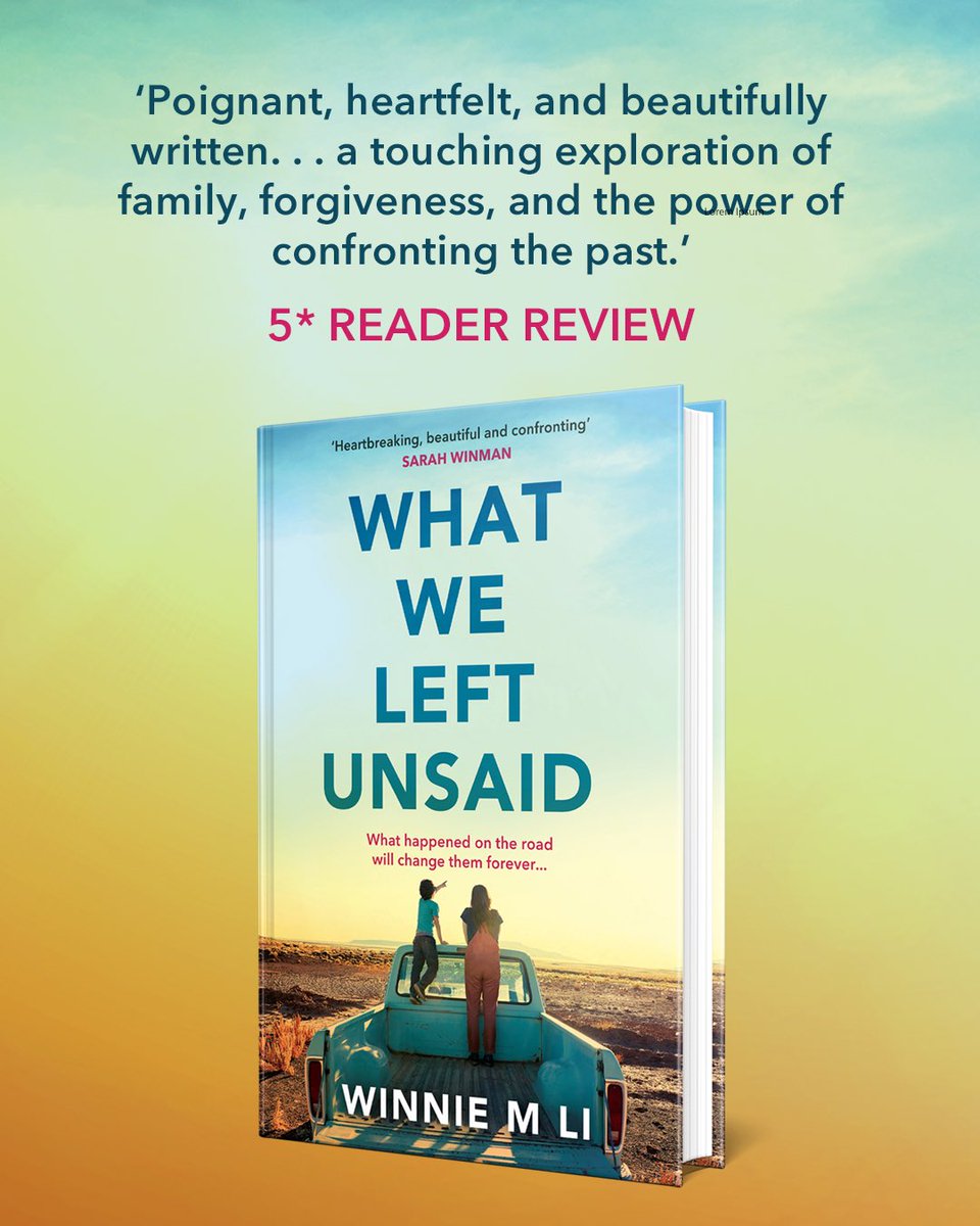 winniemli's tweet image. Less than 2 weeks til the UK edition is out! Here’s what an early @NetGalley reader had to say about my next book… ❤️❤️❤️
#booktwt #booklover