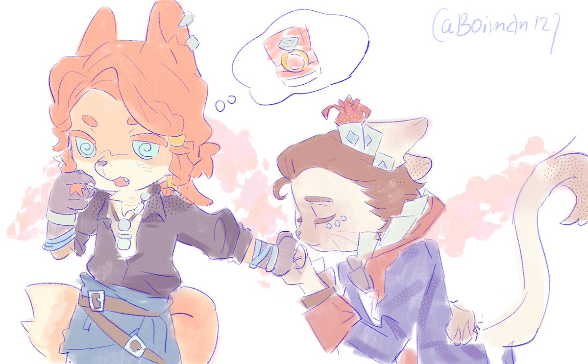 Boiman127's tweet image. furrrrrr furrr！
#オルフレ
#IdentityV 
#idv
#Orphrick
#第五人格