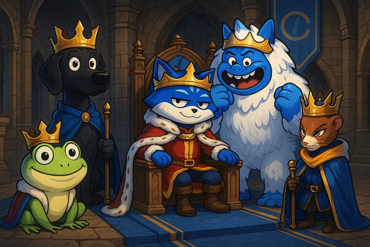 JAKMAC80's tweet image. $TOSHI is king! But $COBI needs some love too! He’s a good dog 🐶