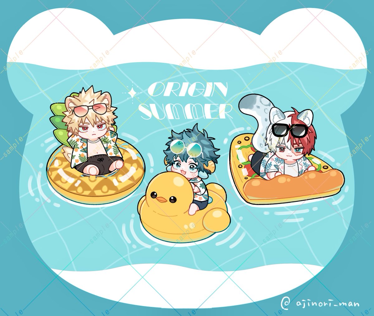 ajinori_man's tweet image. 8月インテでうちわができそう！
ぷにぷにピザろきくん加わりました🍕✌︎