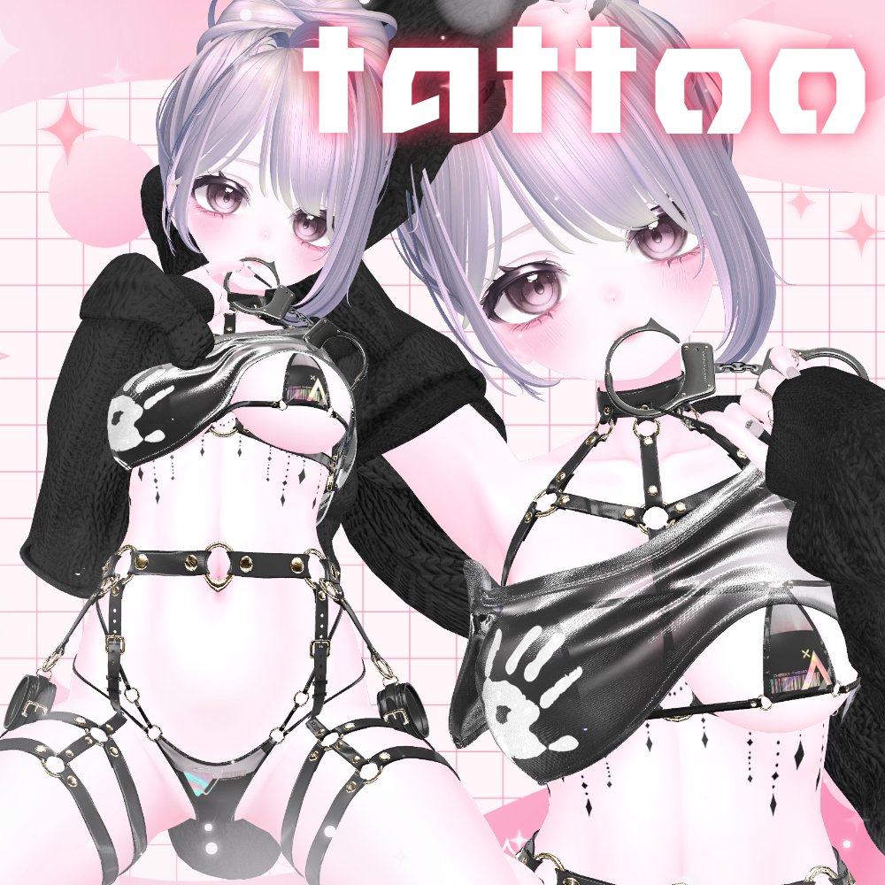 _rniumiu's tweet image. 🤍プレゼントキャンペーン
7アバター対応tattooを抽選で3名様に🎁
📎888777.booth.pm/items/7226923
📌応募方法 このツイートをRT
@_rniumiuをフォロー (企画終了後外していいよ)
📌応募締切 8月1日
よろしくおねがいします૮⁔•⤙•⁔ა🤍
#VRChat #BOOTH #BOOTH_pm