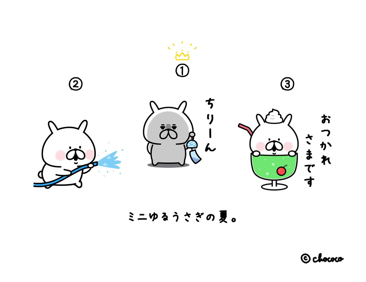 ゆるうさぎさま専用⭐︎ chococo@ゆるうさぎ (@___chococo___) / X